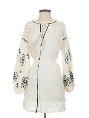 ✨ En Crème Embroidered Boho Mini Dress Size Small NWT✨